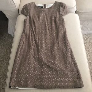 Lacey dark beige dress